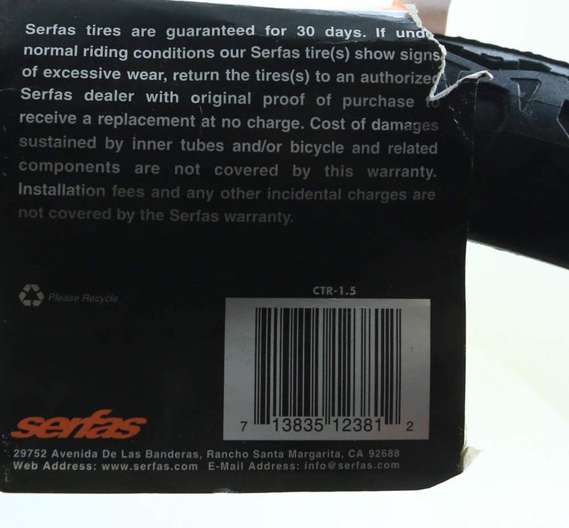 Serfas Drifter Tire with FPS, 26 X1.5-Inch
